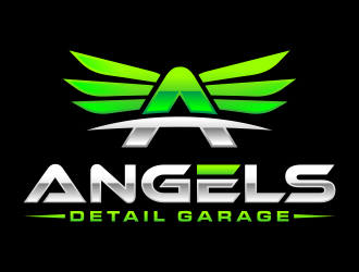 Angels detail garage  logo design by hidro