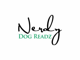 Nerdy Dog Readz logo design by hopee