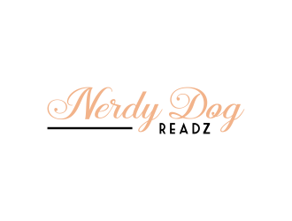 Nerdy Dog Readz logo design by Kruger