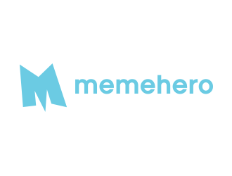 memehero logo design by Asani Chie