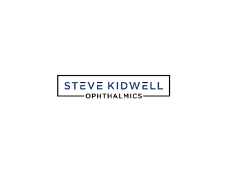 Steve Kidwell Ophthalmics logo design by johana
