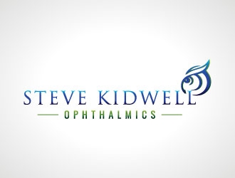 Steve Kidwell Ophthalmics logo design by AYATA