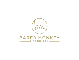 Bared Monkey Laser Spa logo design by johana