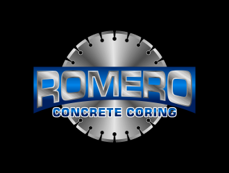 Romero concrete coring logo design by pakNton
