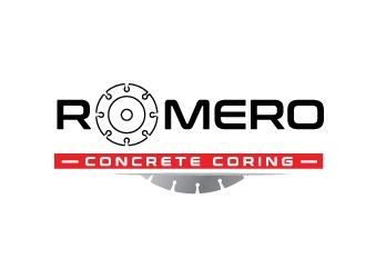 Romero concrete coring logo design by Muhammad_Abbas