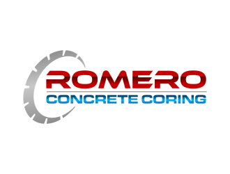 Romero concrete coring logo design by ingepro