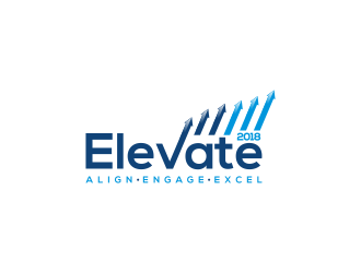 Elevate 2018 logo design by senandung