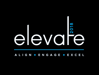 Elevate 2018 logo design by spiritz