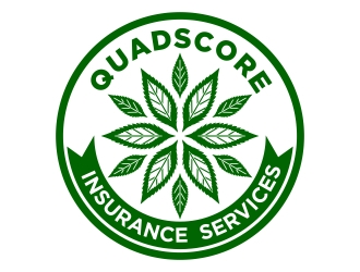 QuadScore Insurance Services logo design by cikiyunn