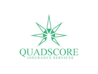 QuadScore Insurance Services logo design by sanu