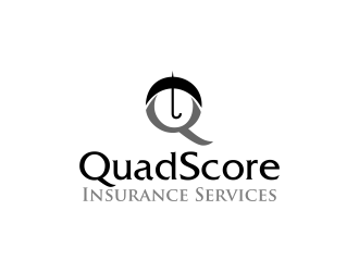 QuadScore Insurance Services logo design by gcreatives