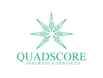 QuadScore Insurance Services logo design by sanu