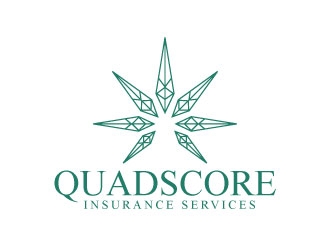 QuadScore Insurance Services logo design by sanu
