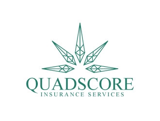QuadScore Insurance Services logo design by sanu
