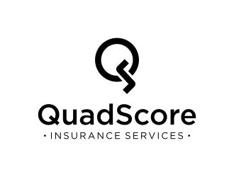 QuadScore Insurance Services logo design by FloVal