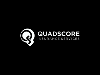 QuadScore Insurance Services logo design by FloVal