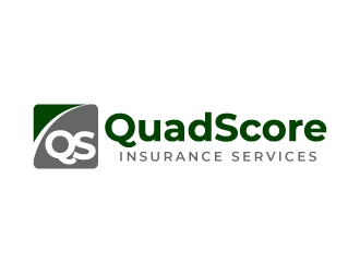 QuadScore Insurance Services logo design by jaize