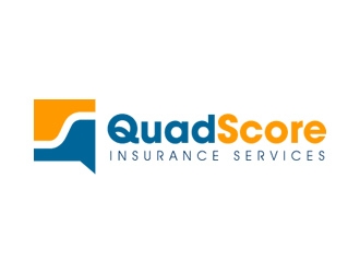QuadScore Insurance Services logo design by Coolwanz