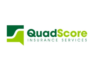 QuadScore Insurance Services logo design by Coolwanz