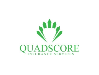 QuadScore Insurance Services logo design by sanu