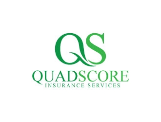 QuadScore Insurance Services logo design by sanu