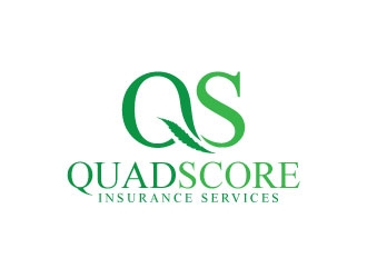 QuadScore Insurance Services logo design by sanu
