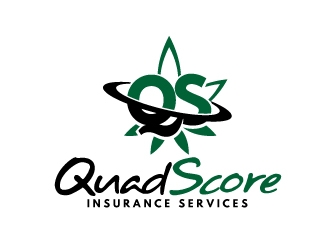 QuadScore Insurance Services logo design by aRBy