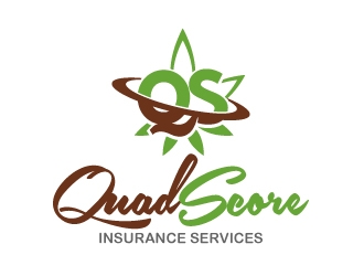QuadScore Insurance Services logo design by aRBy