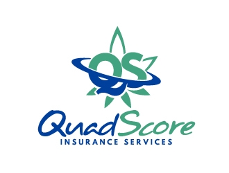 QuadScore Insurance Services logo design by aRBy