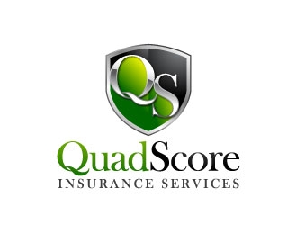 QuadScore Insurance Services logo design by J0s3Ph