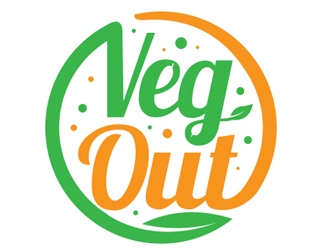 Veg Out  logo design by logoguy