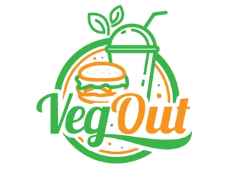 Veg Out  logo design by logoguy