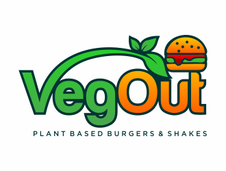 Veg Out  logo design by hidro