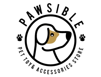 Pawsible logo design by logoguy