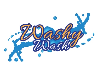 Washy wash logo design by Erasedink
