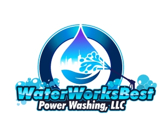 Water Works Best Power Washing, LLC logo design by tec343