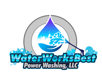 Water Works Best Power Washing, LLC logo design by tec343