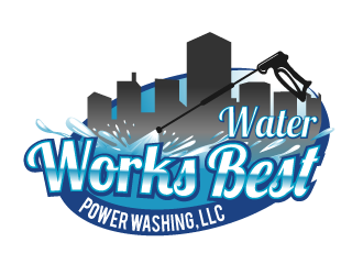 Water Works Best Power Washing, LLC logo design by gearfx