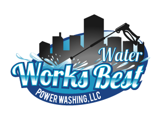 Water Works Best Power Washing, LLC logo design by gearfx