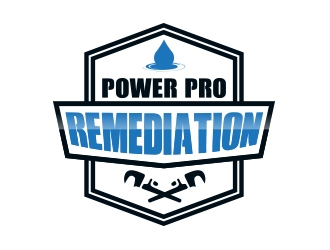 Power Pro Remediation logo design by fawadyk