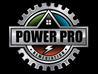 Power Pro Remediation logo design by logoguy