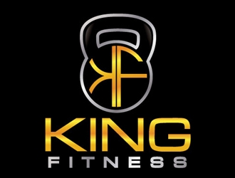 king fitness  logo design by logoguy