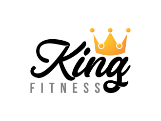 king fitness  logo design by rykos
