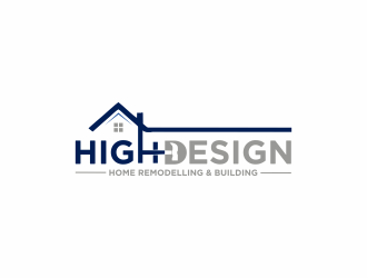 HighDesign - Home Remodelling & Building logo design by Mahrein