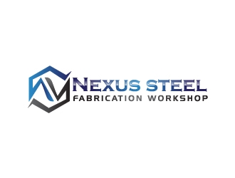 Nexus steel fabrication workshop logo design by zenith