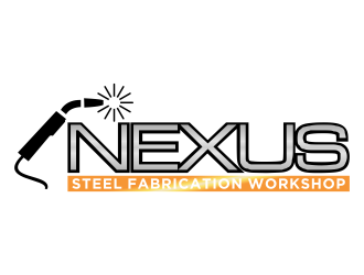 Nexus steel fabrication workshop logo design by Aster