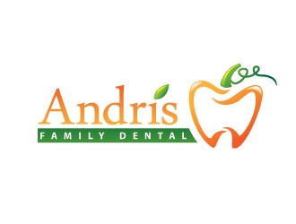 Andris Family Dental logo design by uttam