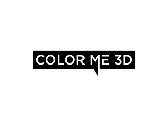 Color Me 3d logo design by hopee