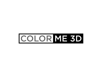 Color Me 3d logo design by RIANW