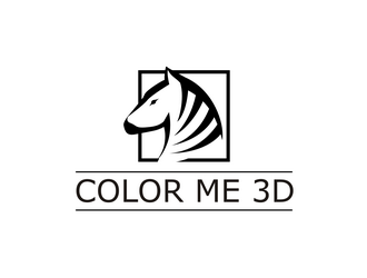 Color Me 3d logo design by haze